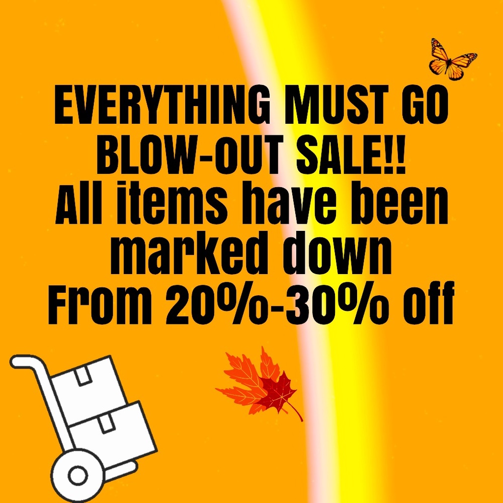 EVERYTHING MUST GO SALE! Holiday Stuffers
